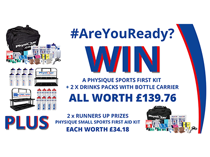 Win a Fully Equipped Sports First Aid Kit