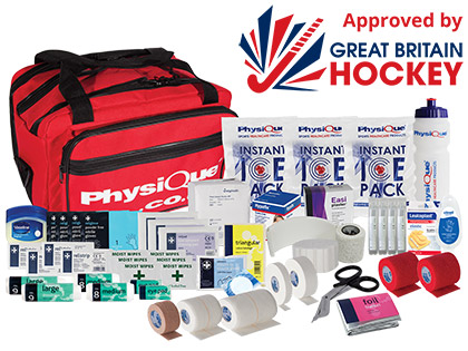 Field hockey first aid kit