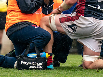 Injured Rugby Player First Aid